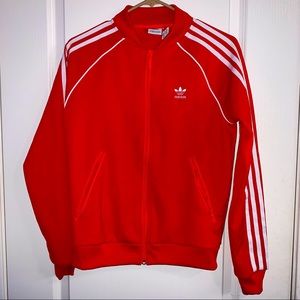 Adidas Red Originals Superstar Track Jacket
